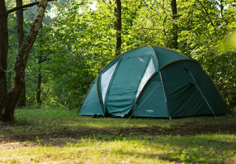 campsite - tent cabin