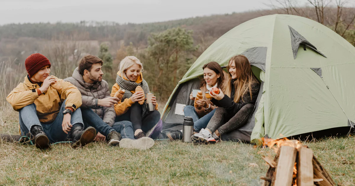 group camping